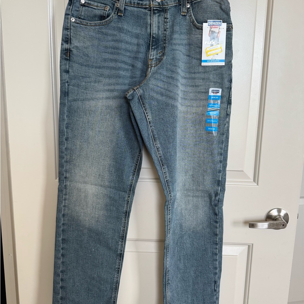 Denizen from Levi's Blue Relaxed Jeans Timeless Comfort